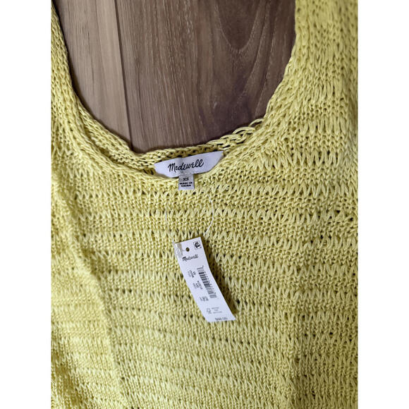 NWT! Madewell Linen Sweater Tank Top Size XS - Picture 3 of 5